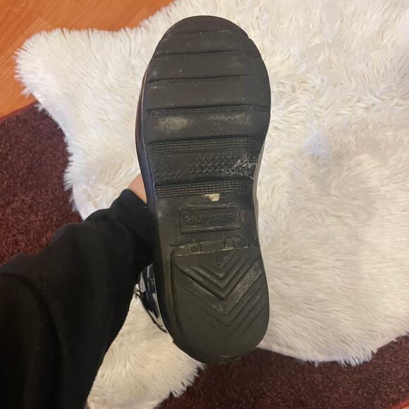 Hunter Short Gloss Rain Boots Size 6 - Picture 6 of 13